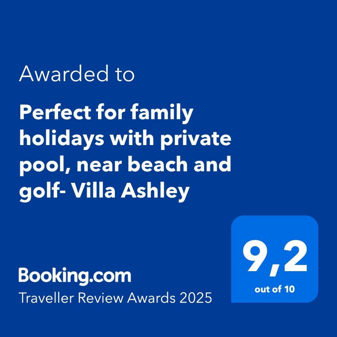 Perfect For Family Holidays With Private Pool, Near Beach And Golf- Villa Ashley Costa De Antigua Exteriör bild